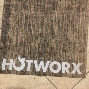 HOTWORX Brown Floor Mat
